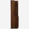 Sheesham Wood Wardrobe With Mirror In Provincial Teak Finish