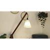 Fisher Beige Jute Floor Lamp with Beige Jute Base