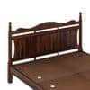 Lavento Solid Wood Queen Size Bed Non Storage In Provincial Teak Finish