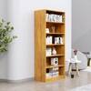 Hexa Engineered Wood Bookshelf Multipurpose Storage Rack in Giant Wood Colour