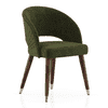 Anderson Solid Wood 8-Seater Dining Table with 8 Celia Accent Dining Chair
