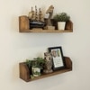 Diego Wooden Wall Shelf Organiser