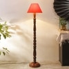 Devansh Wooden Floor Lamp