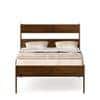 Roverb Engineered Wood King Size Non Storage Bed in Brown Maple Finish