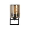 Eliante Modern Wall Lights Mild Steel & Glass Material Brown & Champaign Finish