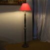 Devansh Wooden Floor Lamp