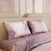 Stoa Paris 300TC UltraSatin King Size Comforter,  Lightweight, Lavender Peach