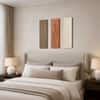 The Castle Decor Minimal Line Face Wall Art Set of 3 36x39 Inch