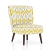 Grace Accent Chair in Sigmund Yellow Color
