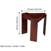 Avina Sheesham Wood Contemporary Triangle Set Of 2 Sidetable End Table In Honey Finish