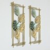 W-Teo Abstract Metal Wall Decor in Multicolor Set of 2