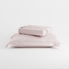 Stoa Paris 300TC UltrSatin Single Bedsheet Set Satin Single Blushing Pink