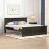 Alexandra King Size Bed Without Storage In American Walnut Finish