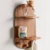 WOODENMOOD Rectangular Wall Rack