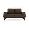 Granada Essential 2 Seater Fabric Sofa in Mocha Colour