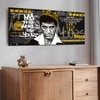 Paintingmantra Crowned Gangster Pop Art Canvas Wall Painting Decor 22x46 Inch