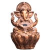 Copper 2Ft Lotus Ganesha Water Fountain