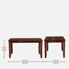 Catrice Solid Wood 6 Seater Dining Table in Honey Finish