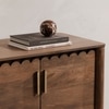 Barclay Solid wood 4-Door Sideboard In Provincial Teak Finish 68