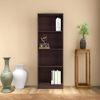 Hayao 4 Tier Book Shelf in Wenge Finish