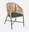 Terrace Comfort Chair In Black Finish