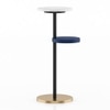 Palmer Metal Drink Table in Gold Finish