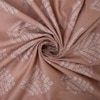 Jiya Orange Shade Floral 400 TC Cotton Flat Double Queen Size Bedsheet with 2 Pillow Covers – Threads