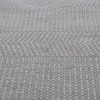 Jaipur Rugs Soft Geometric Grid Wool Viscose Dhurrie Rug Grey 6x9 ft