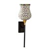 Devansh Metal Electric Wall Light in Black Colour with Multi Shade Count of 1 Light