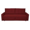 Barato 3 Seater Pull Out Sofa cum Bed in Maroon Colour