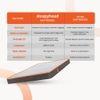 Original Orthopedic 3-Layered Medium Firm Memory Foam Mattress
