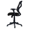 Zeeazyana Mid Back Ergonomic Chair in Black Colour
