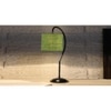Green Jute Curvy table lamp with Iron Base (SP16)