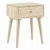 Ivara Solid Wood Side Table in Natural Finish