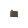 Lucas Solid Wood Accent Chair in Grey Colour