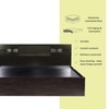 Adikia Engineered Wood King  Size Bed With Drawer Storage (Melamine Finish)