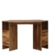 hsha Sheesham Wood  Study Table in Teak Finish