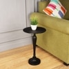 De Metal Side Table in Black Colour