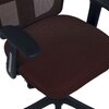 Eexcaeal Mid Back Ergonomic Chair in Brown Colour