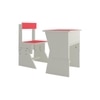 Utopia Extendable Toddler Study Desk and Chair Set in Strawberry Pink Colour