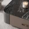 The Noir Executive MDF Coffee and Side Table Set with Storage