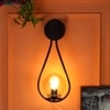 Eliante Modern Hanging Lights Mild Steel & Glass Material Brown & Champaign Finish