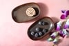 Brown Rustica Rustic Ceramic Snack Plates