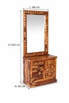 Burn Sheesham Wood  Dressing  In Provincial Teak Finish