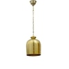 Yoko Brass Finish Hammered Metal Pendants Light