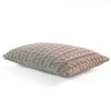 Colette Cloudy Grey Cotton Knitted Cushion Cover 12X20 Inches