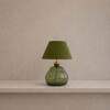 Vera Handicrafted Table Lamp in Green and Printed Colour