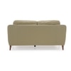 Europa 2 Seater Leatherette Sole in Light Green Colour