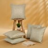 Set Of 5 Jacquard Square Cushion Covers