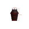 shreya solid wood prayer unit in mahagony finish